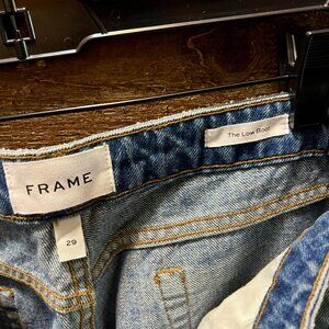 Size 28 Frame Low Bootcut Jeans